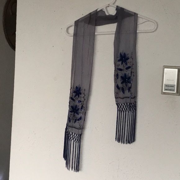 Beaded Scarf - Picture 2 of 5